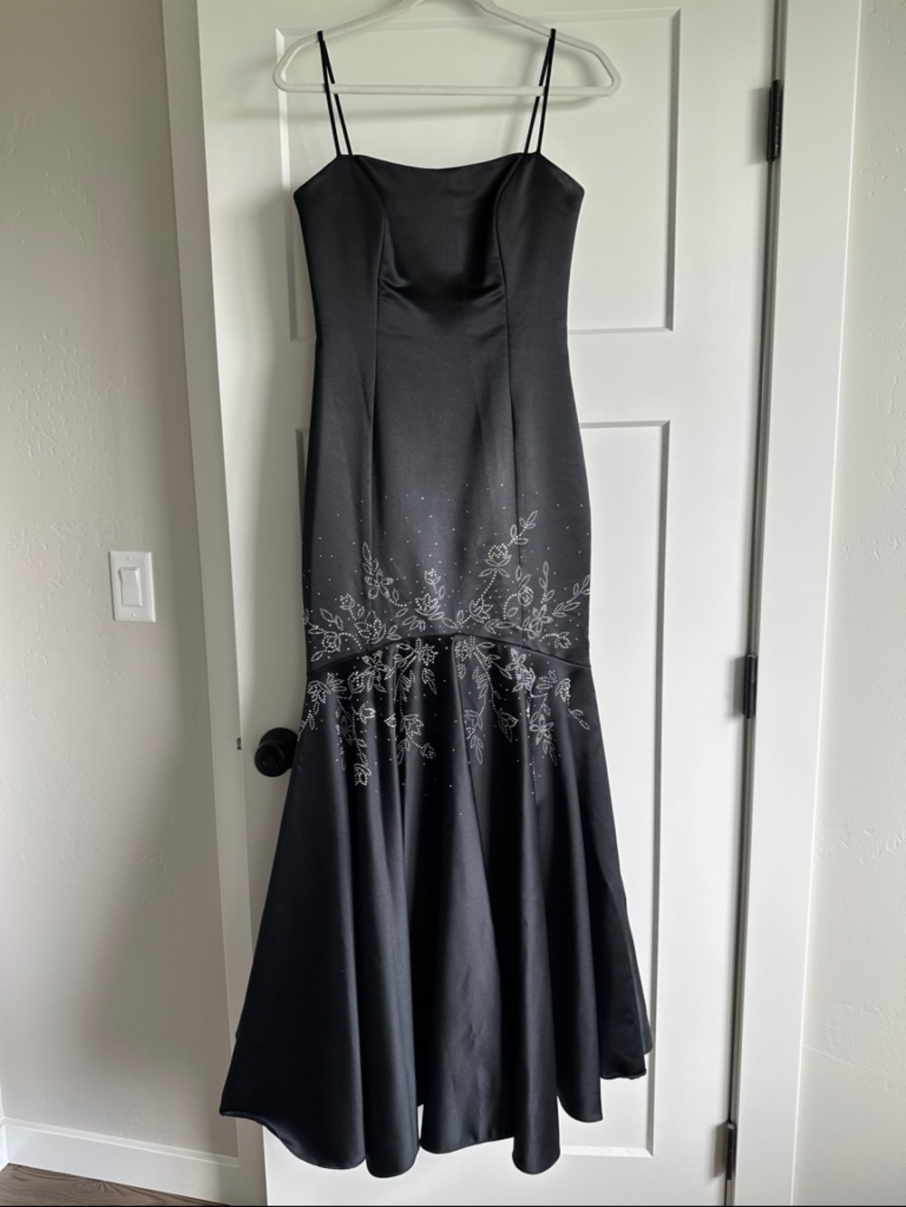 Black Mermaid Prom Dress